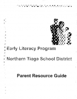 Early Literacy Parent Resource Guide